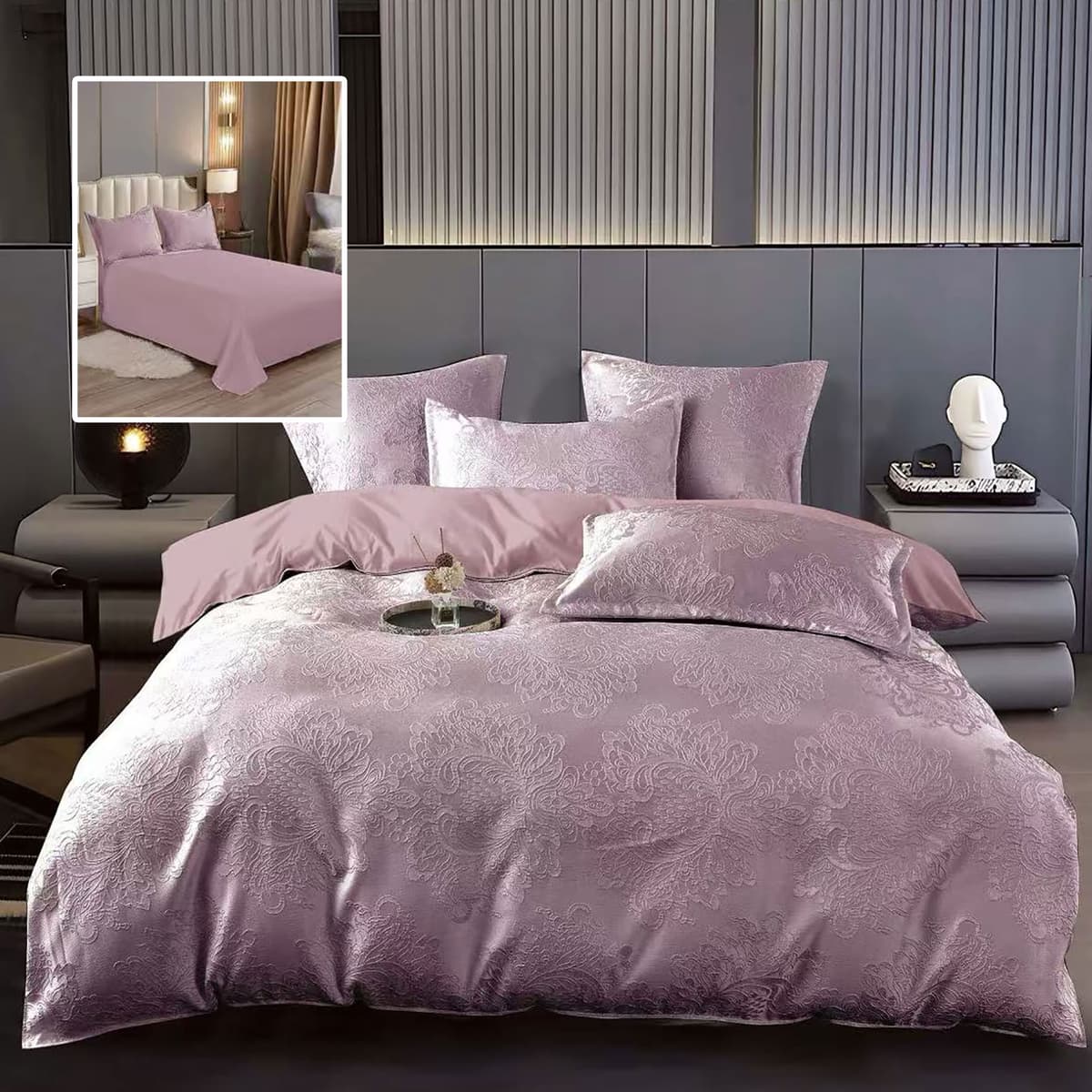 LENJERIE PAT JAQUARD POLICOTON