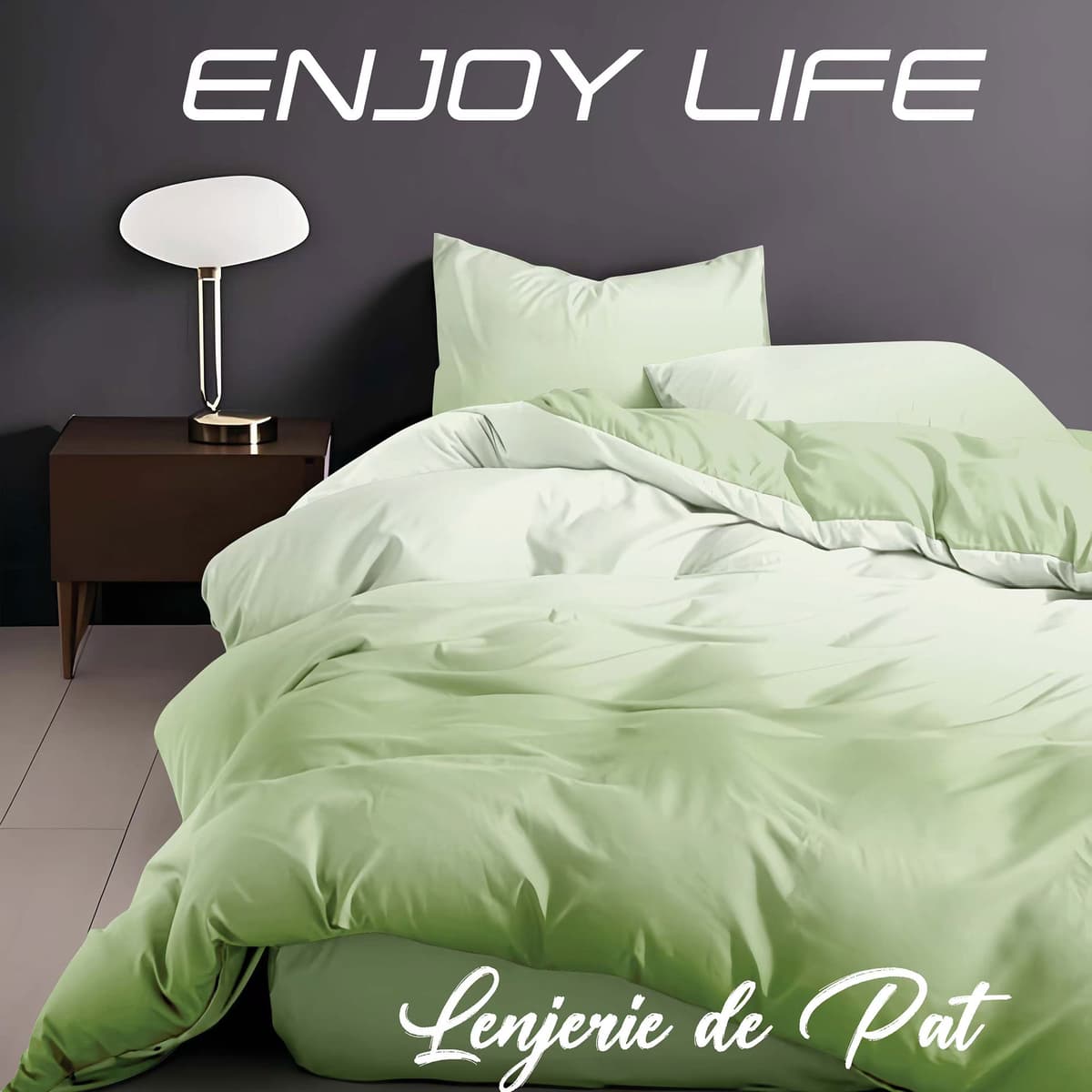 Lenjerie de pat Finet „Enjoy Life”