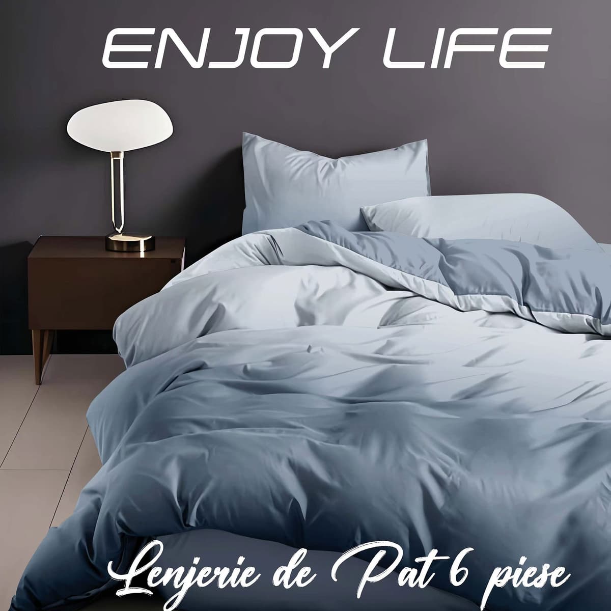 Lenjerie de pat Finet „Enjoy Life”