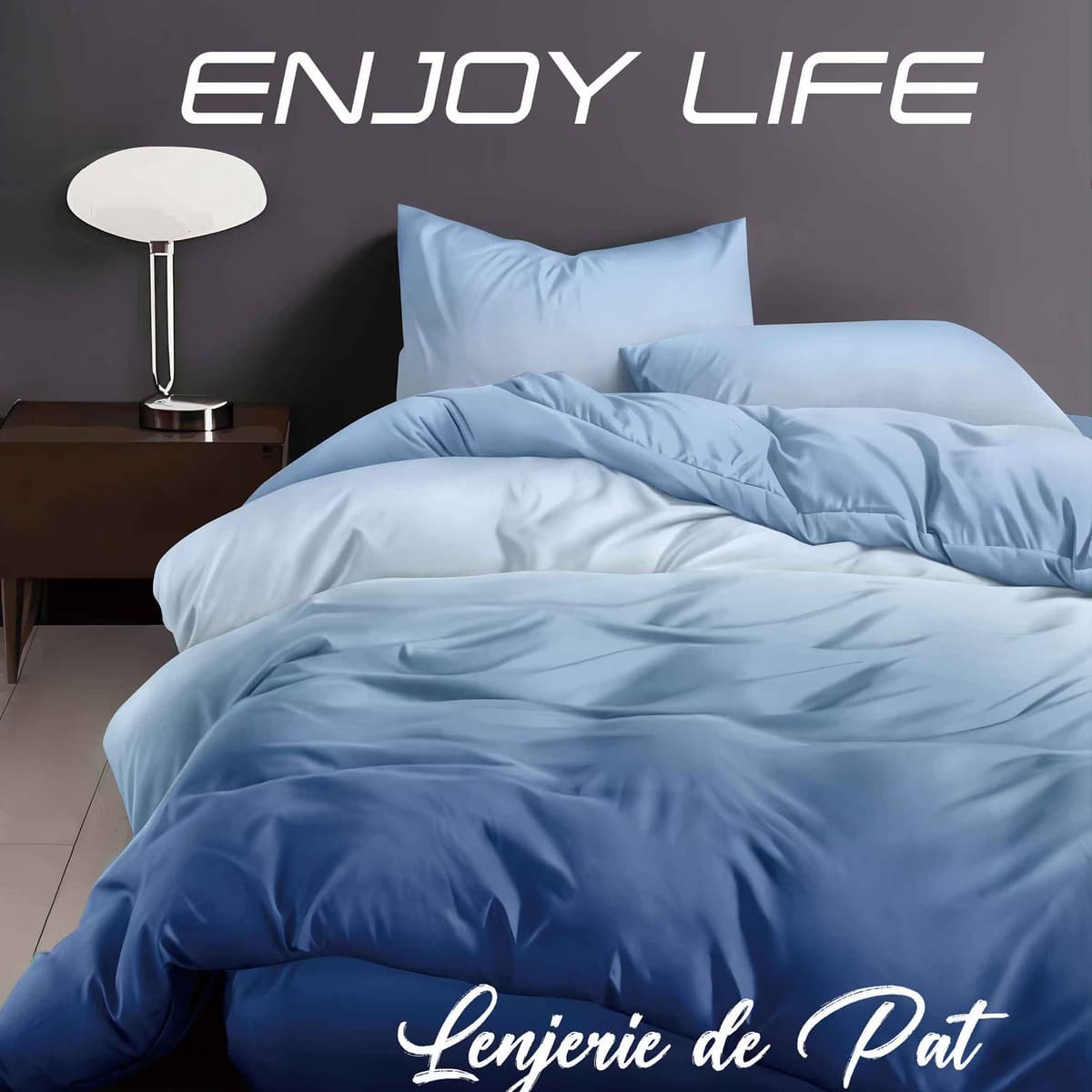Lenjerie de pat Finet „Enjoy Life”