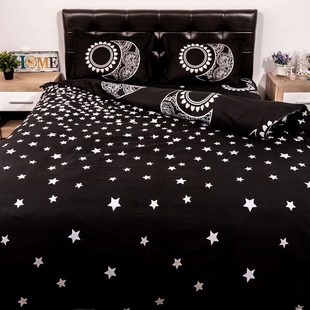 Lenjerie de pat digital print 3D (STARS)