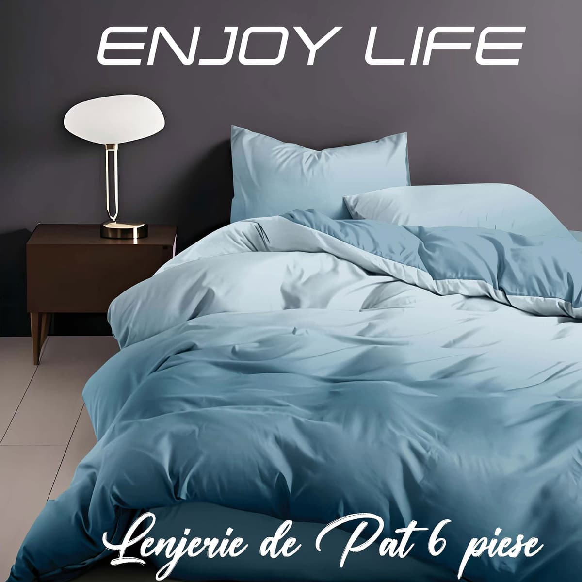 Lenjerie de pat Finet „Enjoy Life”