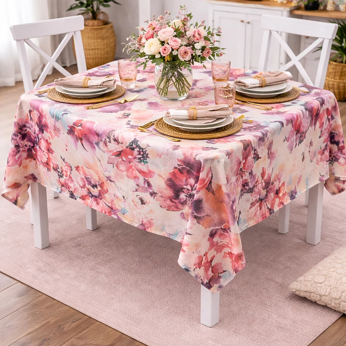 Față de Masă Antimurdărire Rose Garden