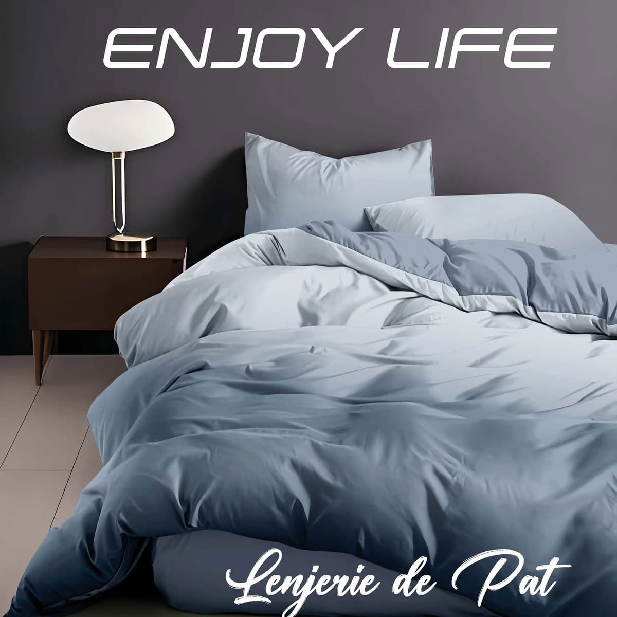 Lenjerie de pat Finet „Enjoy Life”