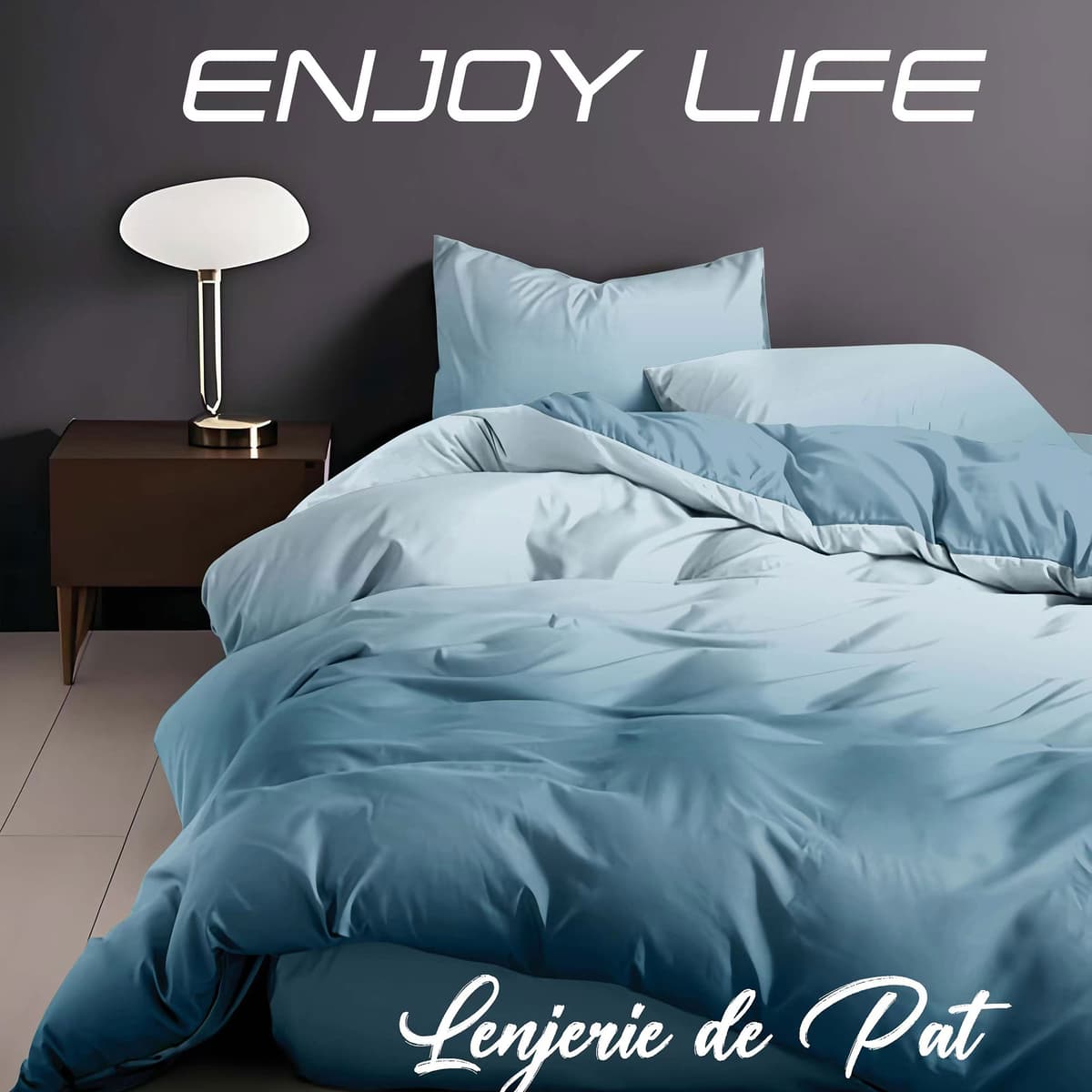 Lenjerie de pat Finet „Enjoy Life”