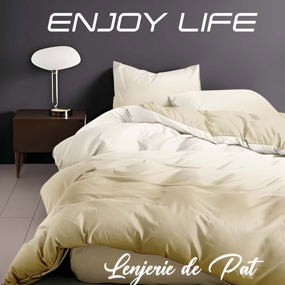 Lenjerie de pat Finet „Enjoy Life”