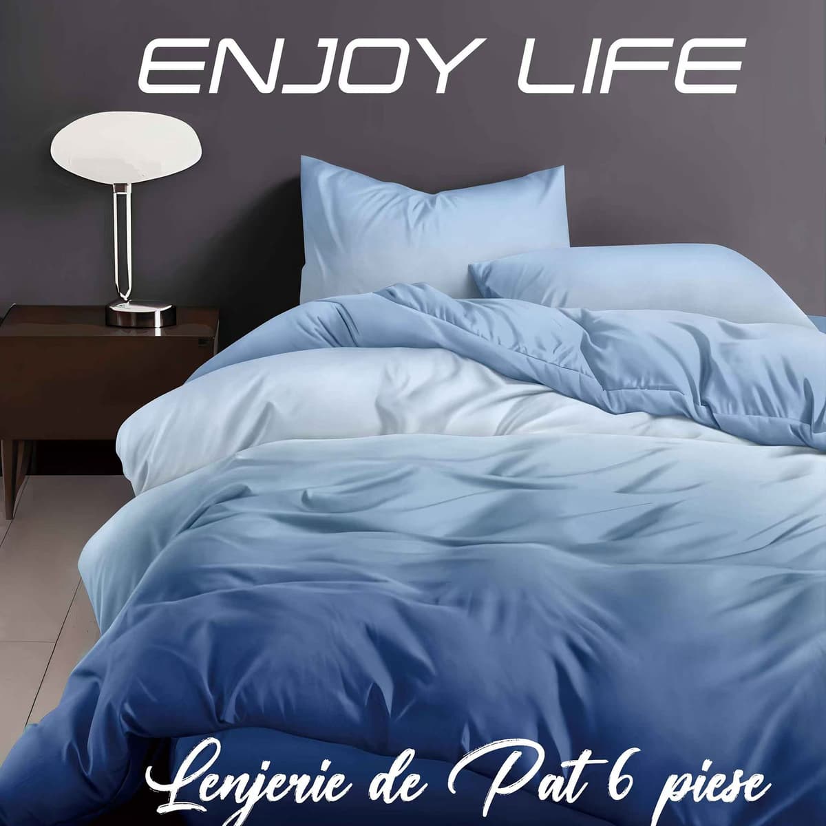 Lenjerie de pat Finet „Enjoy Life”